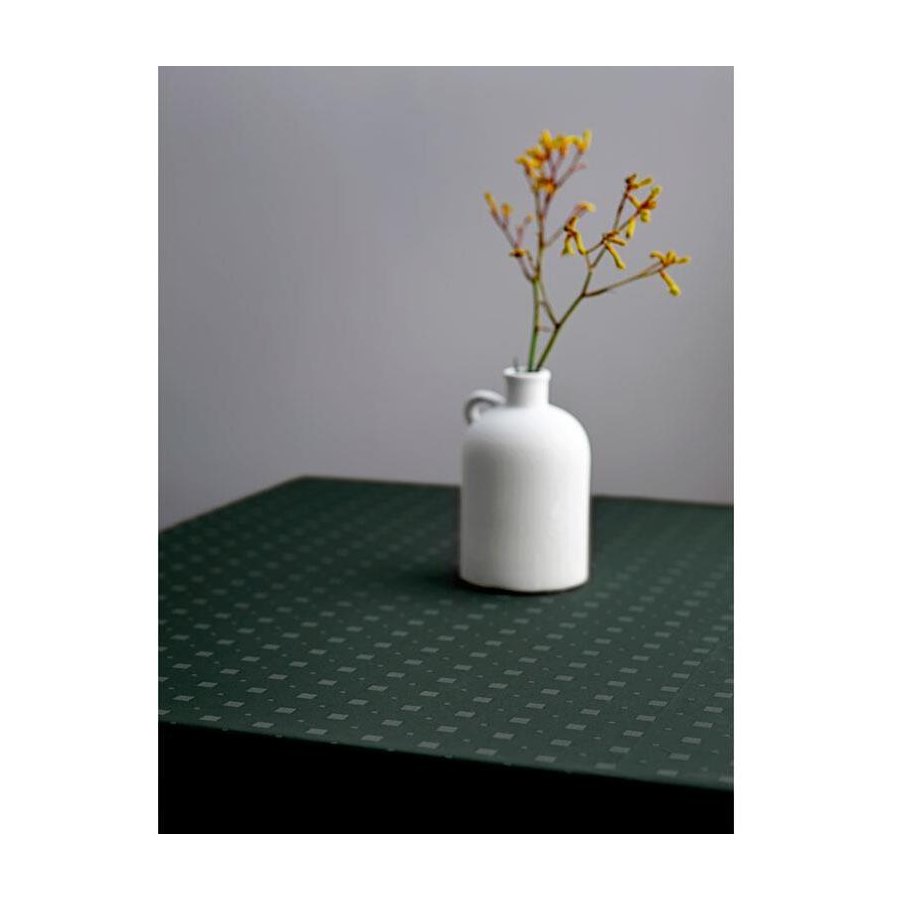 S&ouml;dahl Squares Damaskdug 140x180 cm, Deep Green