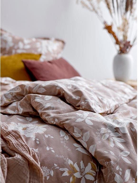 Södahl Garden Bloom Sengetj 140x220 cm, Beige