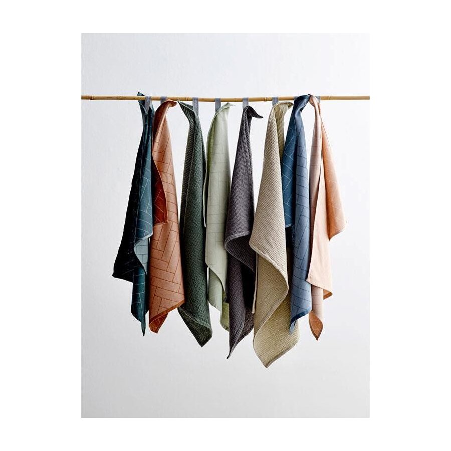 S&ouml;dahl Waffle Kitchen H�ndkl�de 50x70 cm, Dusty Pine