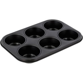 Blomsterbergs Muffinform 6 Huller, Stål