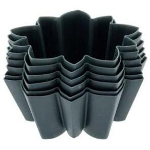 Blomsterbergs Blumen Muffinform 6er Set, Grau