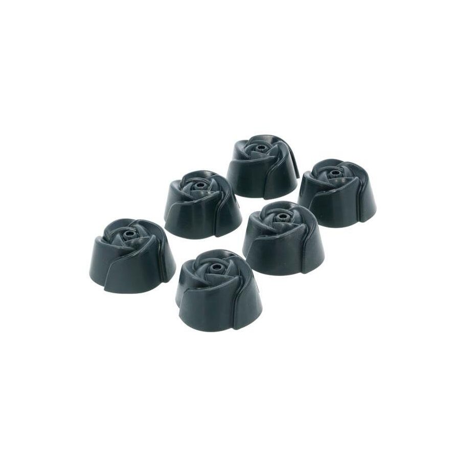 Blomsterbergs Rose Muffinform 6er Set, Grau