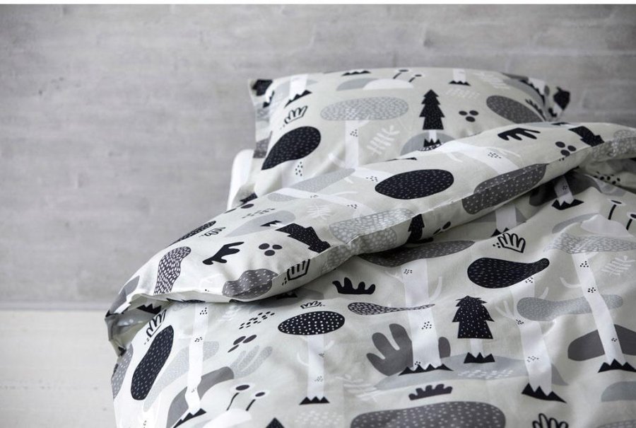 S&ouml;dahl Magic Forest Senget�j 100x140 cm, Sort