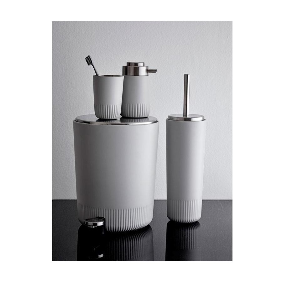 S&ouml;dahl Pliss&eacute; Toiletb�rste, Light Grey