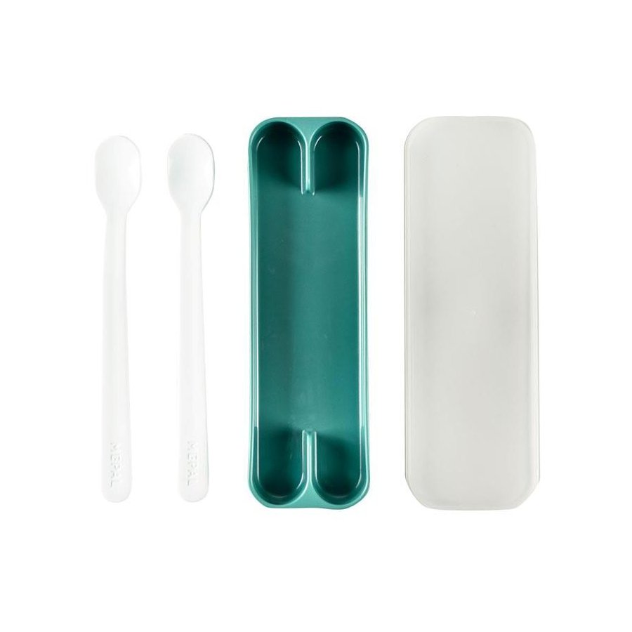 Mepal Mio Anfnger-Lffel 2er Set, Trkis