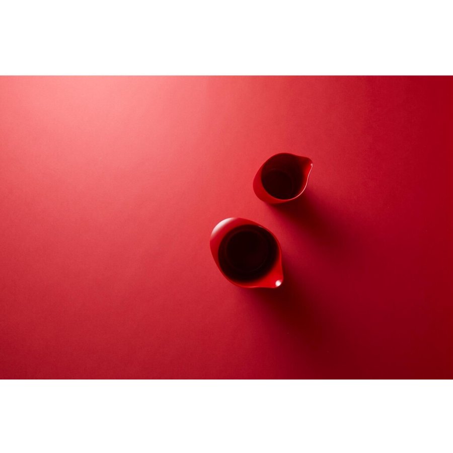 Rosti Rhrbecher Set m. Deckel, Rot