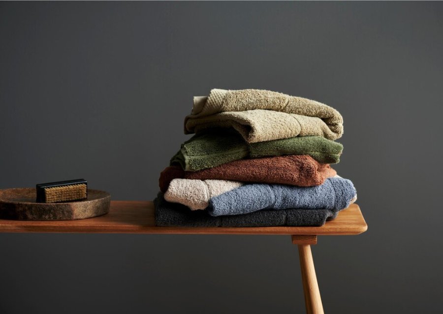 S&ouml;dahl Line H�ndkl�de 70x140 cm, Toffee Brown