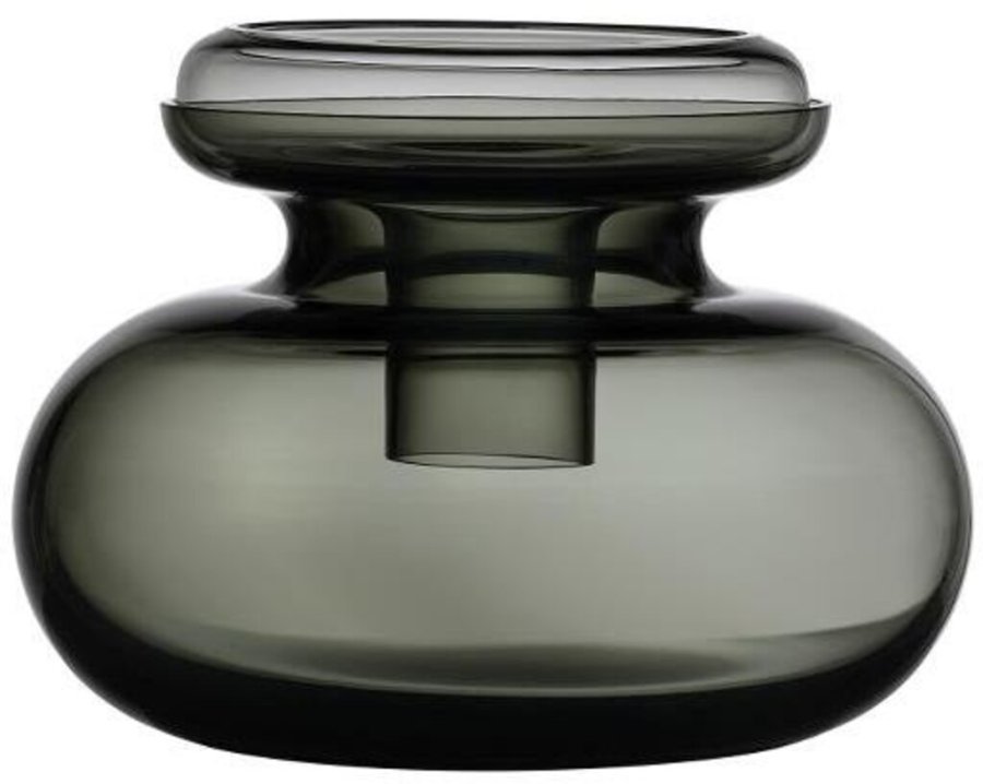 Zone Denmark Inu Vase H25 cm, Smoked Grey