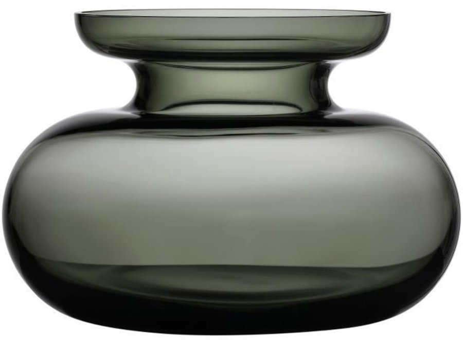 Zone Inu Vase H33 cm, Smoked Grey