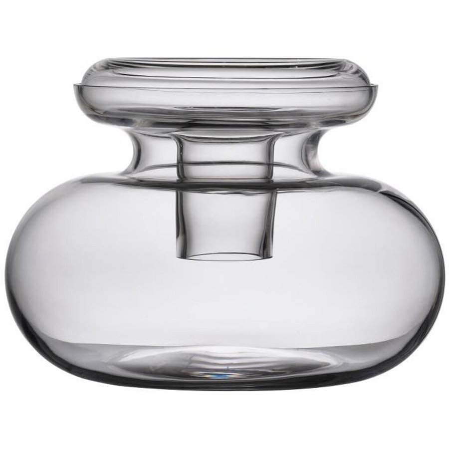 Zone Inu Vase H33 cm, Pure Clear