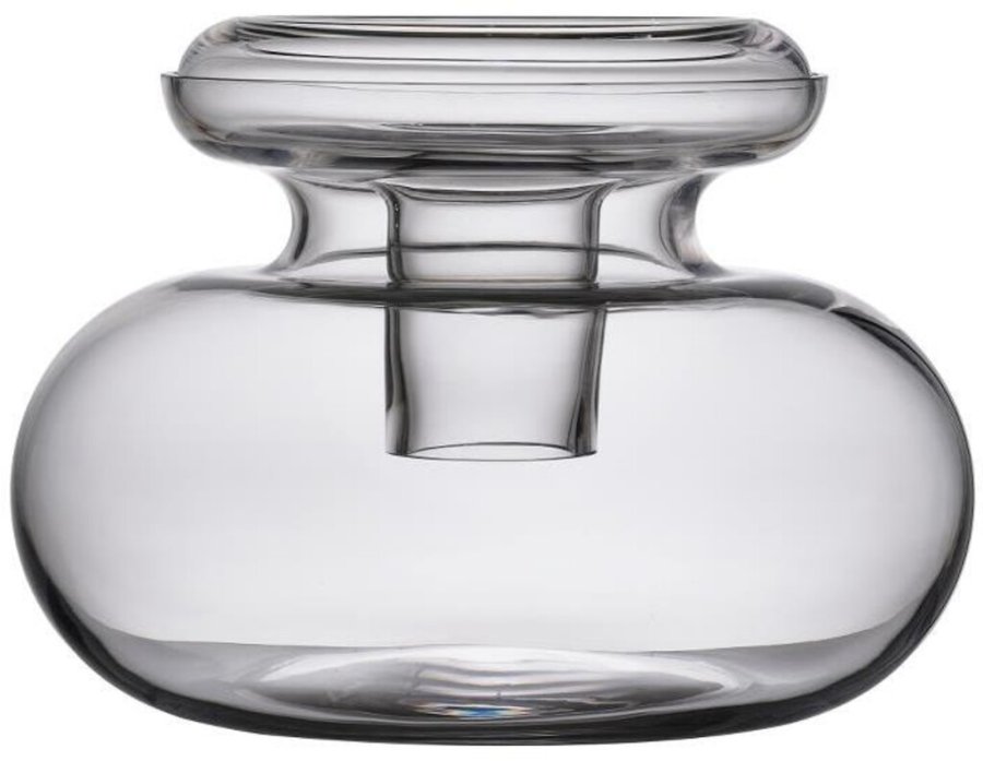 Zone Inu Vase H33 cm, Pure Clear