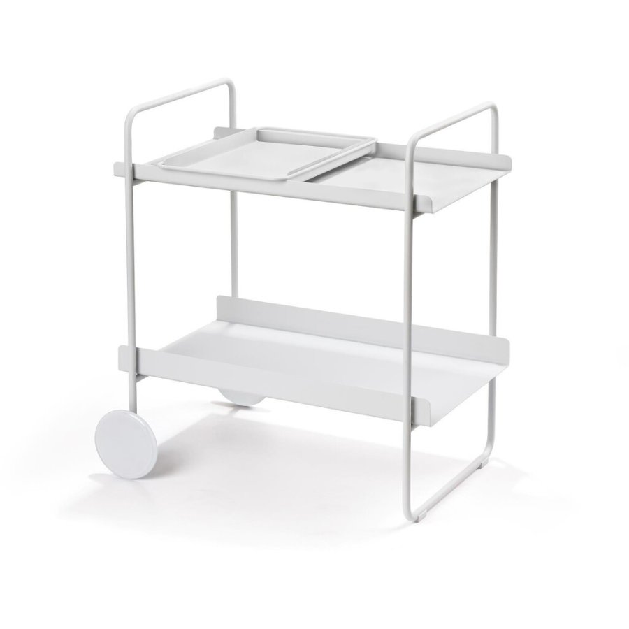 Zone A-Cocktail Trolley H66,4 cm, Soft Grey