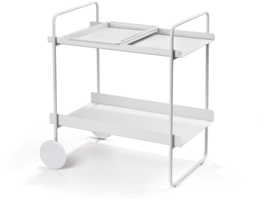 Zone A-Cocktail Trolley H66,4 cm, Soft Grey