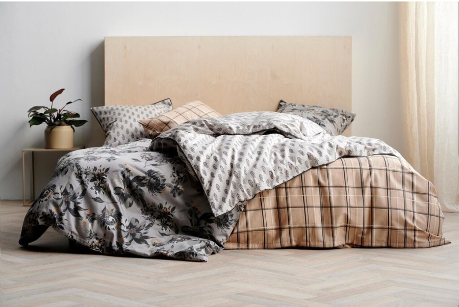 Södahl Organic Define Sengetøj 140x200 cm, Taupe
