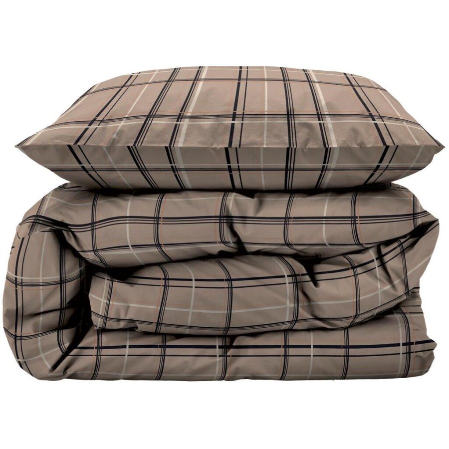 Södahl Organic Define Sengetj 140x220 cm, Taupe
