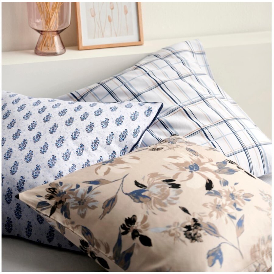 Södahl Organic History Bloom Sengetj 140x200 cm, Beige