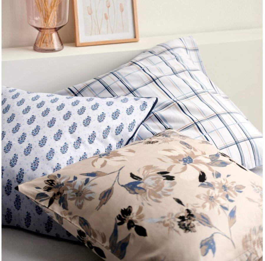 Södahl Organic History Bloom Sengetj 140x200 cm, Beige
