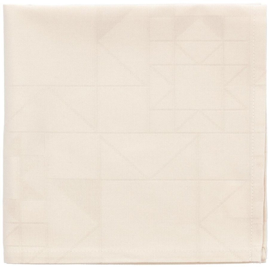 Sdahl Star Damask Serviette 2er Set, 45x45 cm, Beige