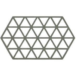 Zone Denmark Triangles Untersetzer 24x14 cm, Olive Taupe