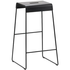 Zone Denmark A-Stool Hocker H65 cm, Schwarz