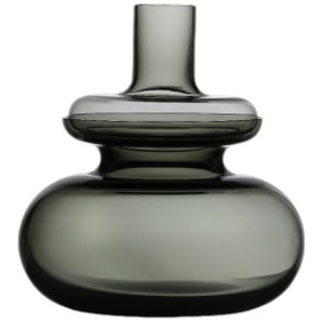 Zone Denmark Inu Vase H25 cm, Smoked Grey