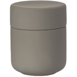Zone Denmark Ume Gef mit Deckel H10,3 cm, Taupe