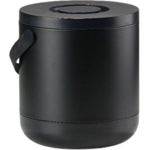 Zone Denmark Circular Mlleimer 15 L, Schwarz