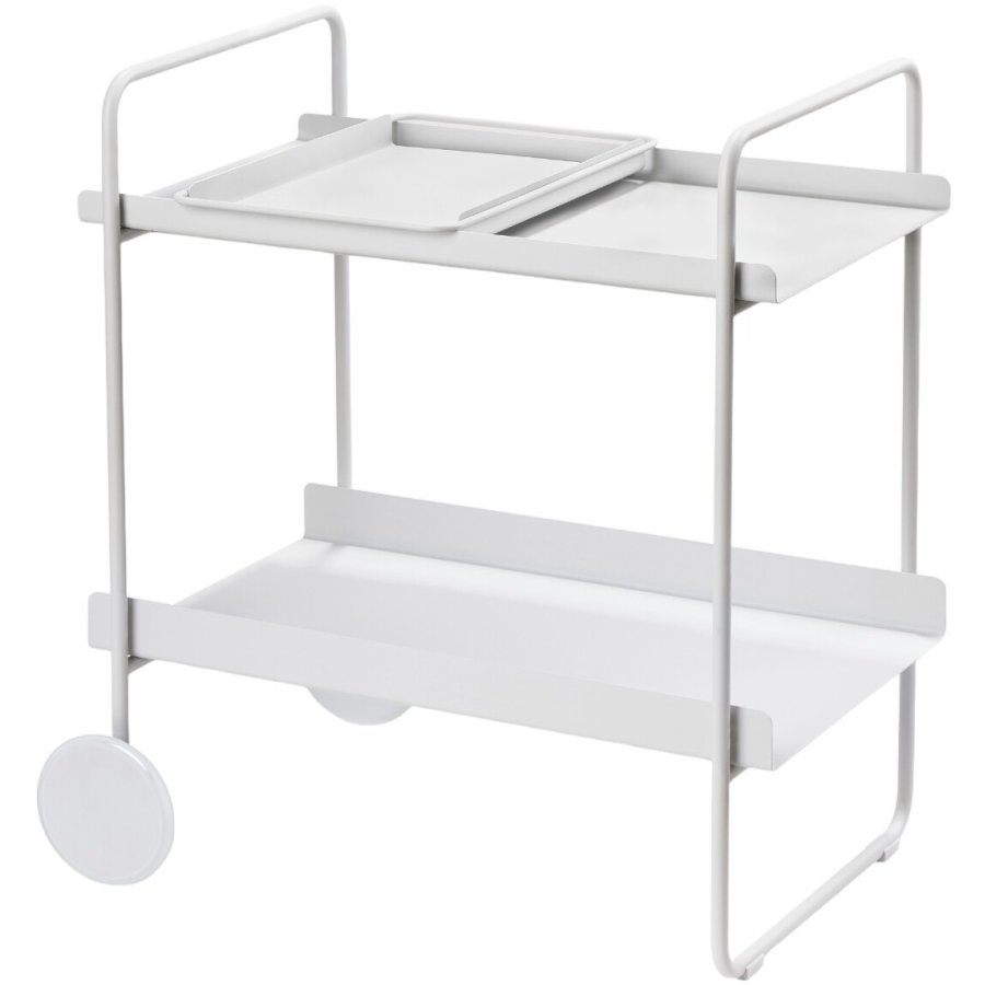 Zone A-Cocktail Trolley H66,4 cm, Soft Grey