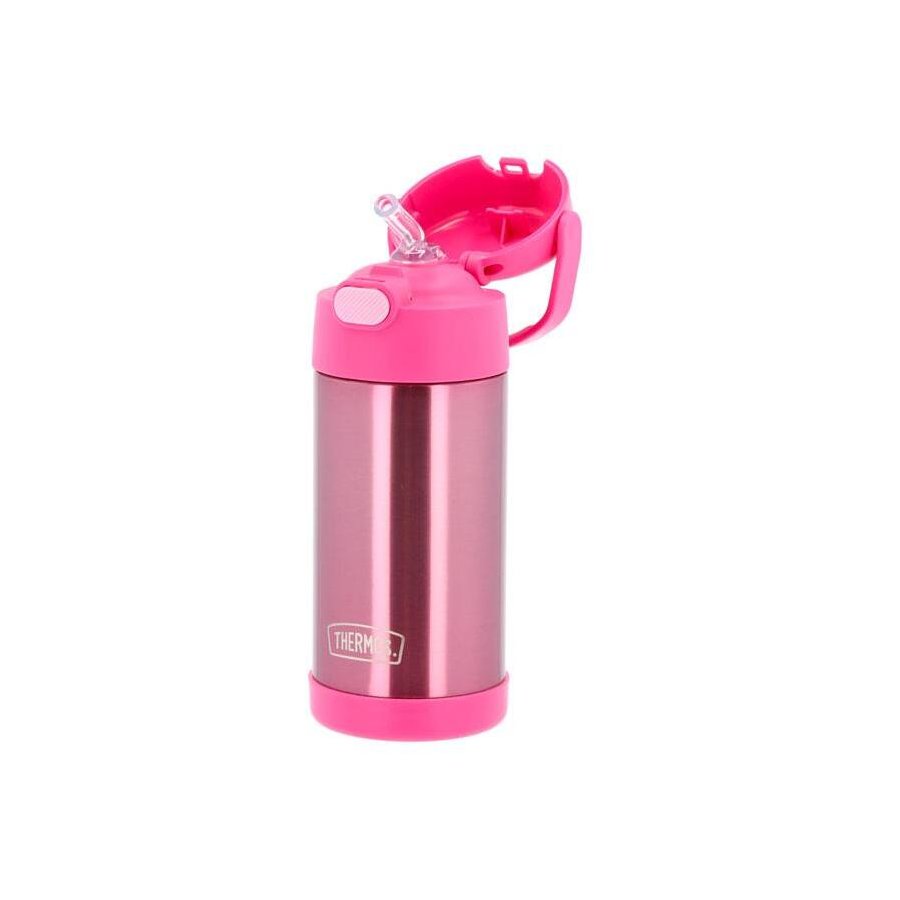 Thermos Drikkeflaske m. Suger�r 355 ml, Pink