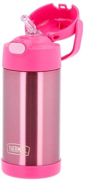 Thermos Drikkeflaske m. Suger�r 355 ml, Pink
