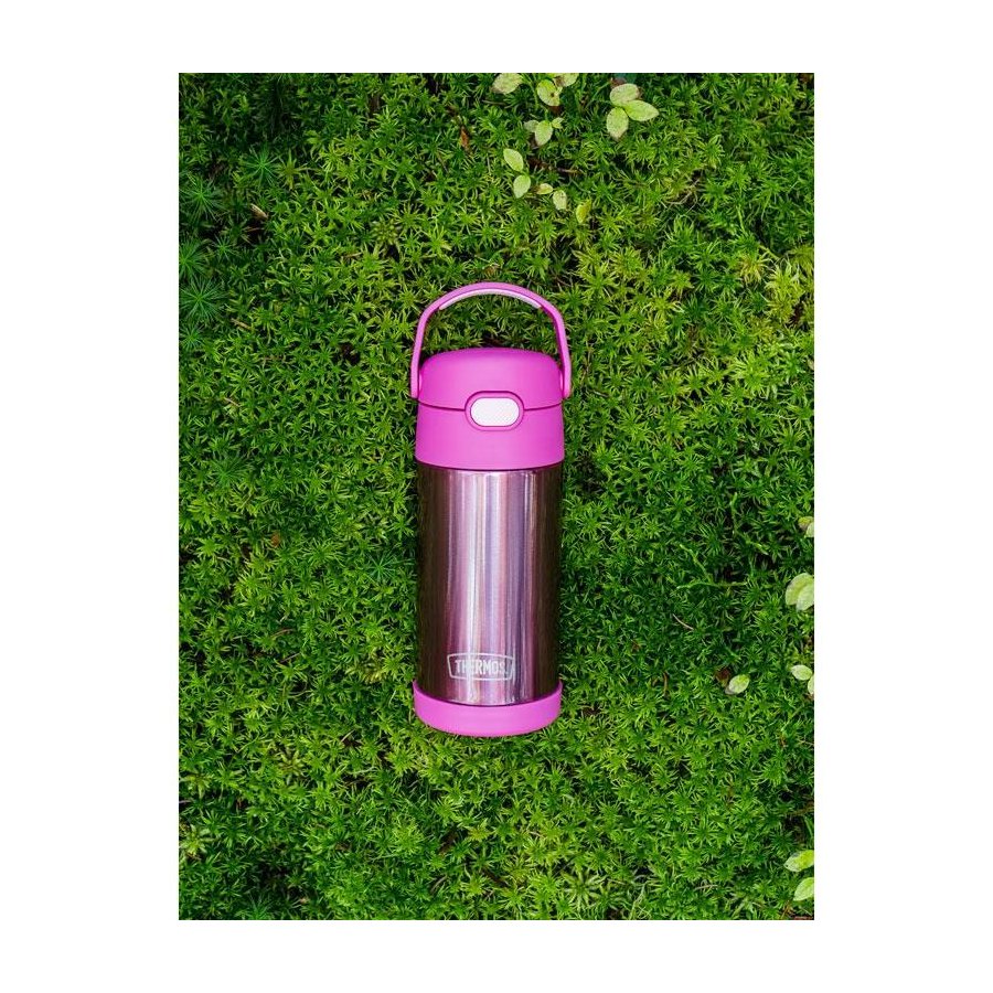 Thermos Drikkeflaske m. Suger�r 355 ml, Pink