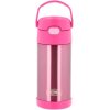 Thermos Drikkeflaske m. Suger�r 355 ml, Pink