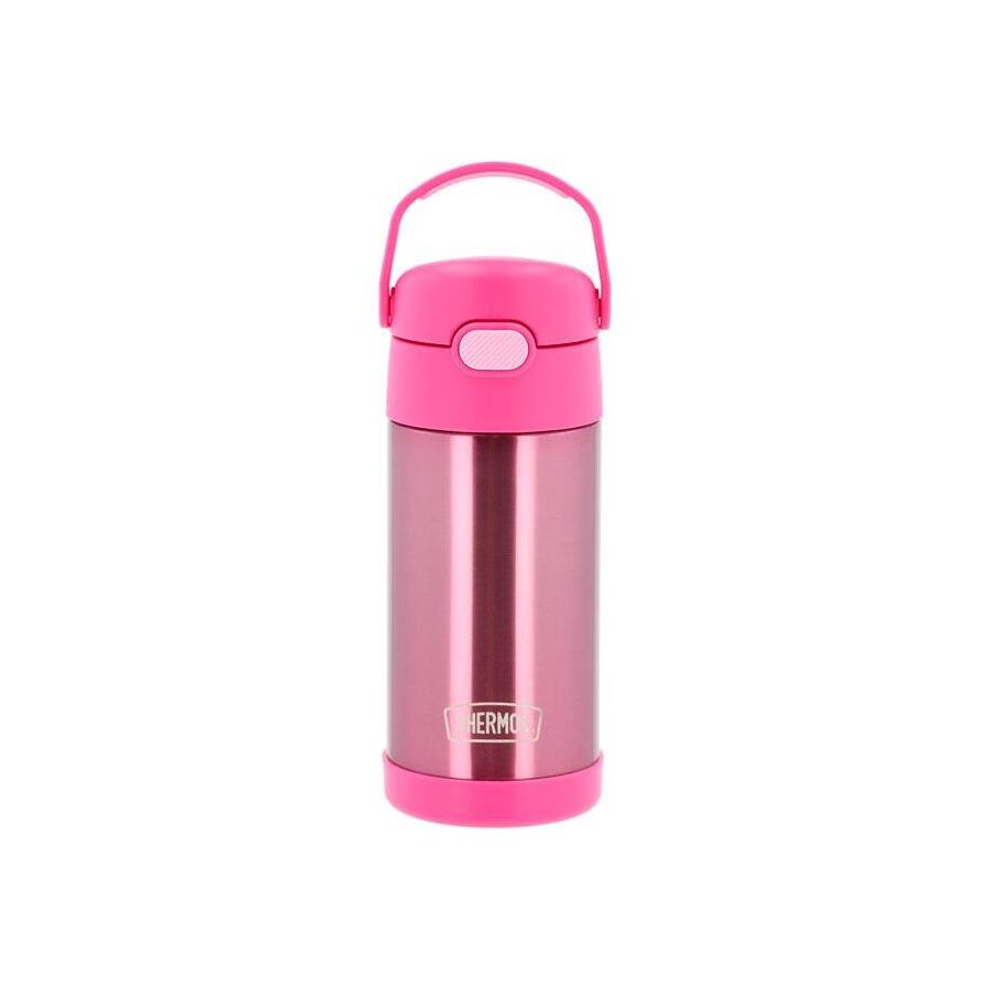 Thermos Drikkeflaske m. Suger�r 355 ml, Pink