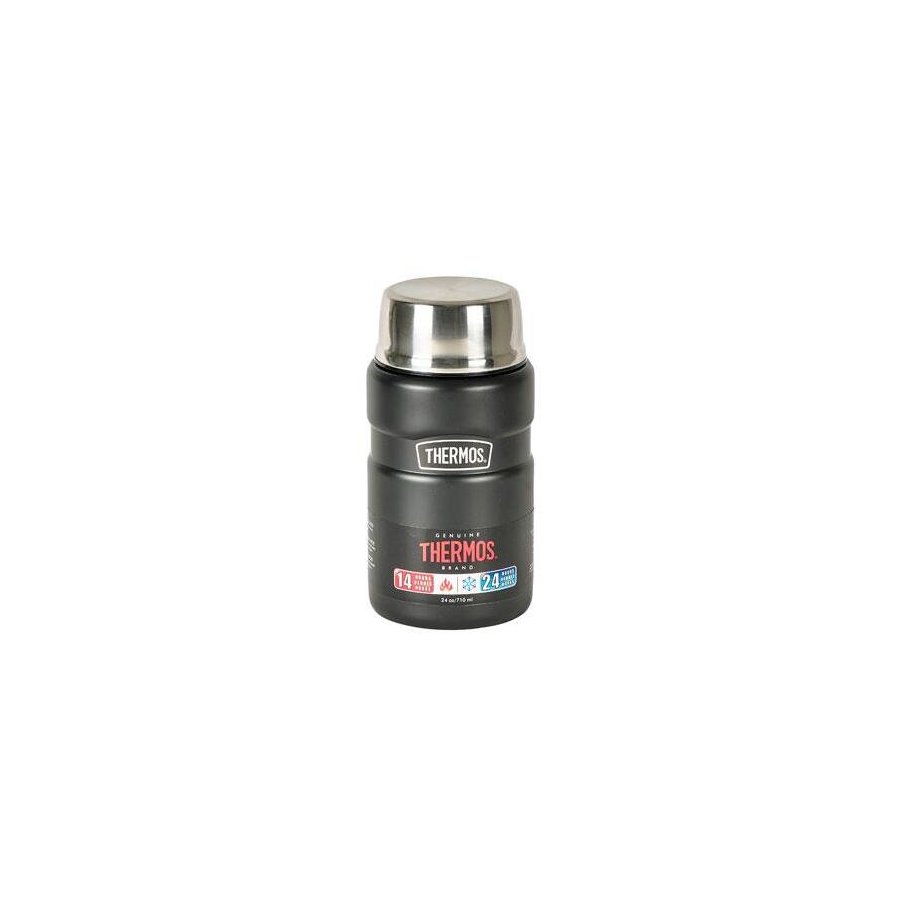 Thermos Madtermoflaske 710 ml, Mat Sort
