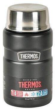Thermos Madtermoflaske 710 ml, Mat Sort