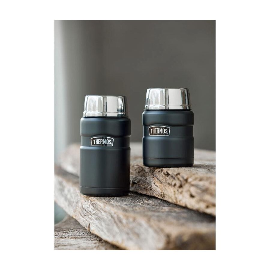 Thermos Madtermoflaske 710 ml, Mat Sort