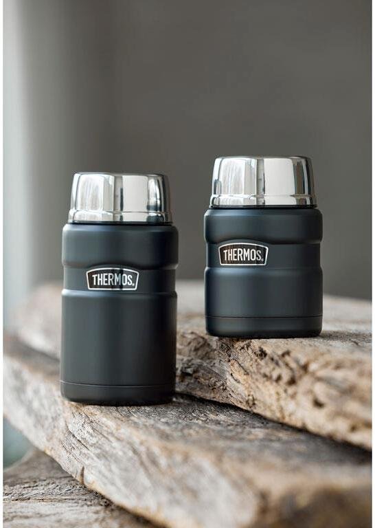 Thermos Madtermoflaske 710 ml, Mat Sort