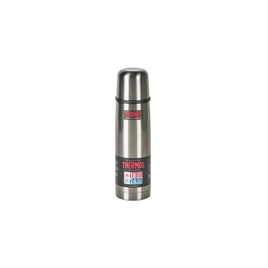 Thermos Termoflaske 0,5 L, Mrkegr