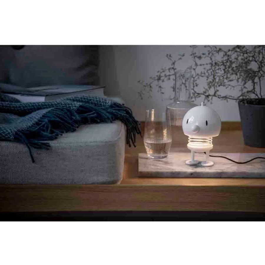Hoptimist Lampe L, Hvid