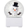 Hoptimist Schneemann Snow Globes S, Wei