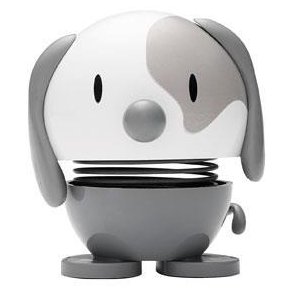 Hoptimist Hund, Grau