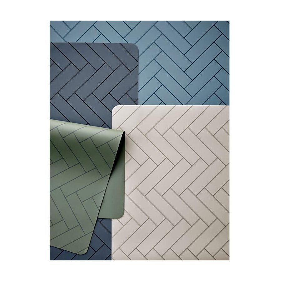 Sdahl Tiles Tischset 33x48 cm, Grau