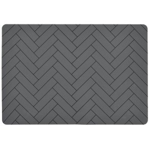 Sdahl Tiles Tischset 33x48 cm, Grau