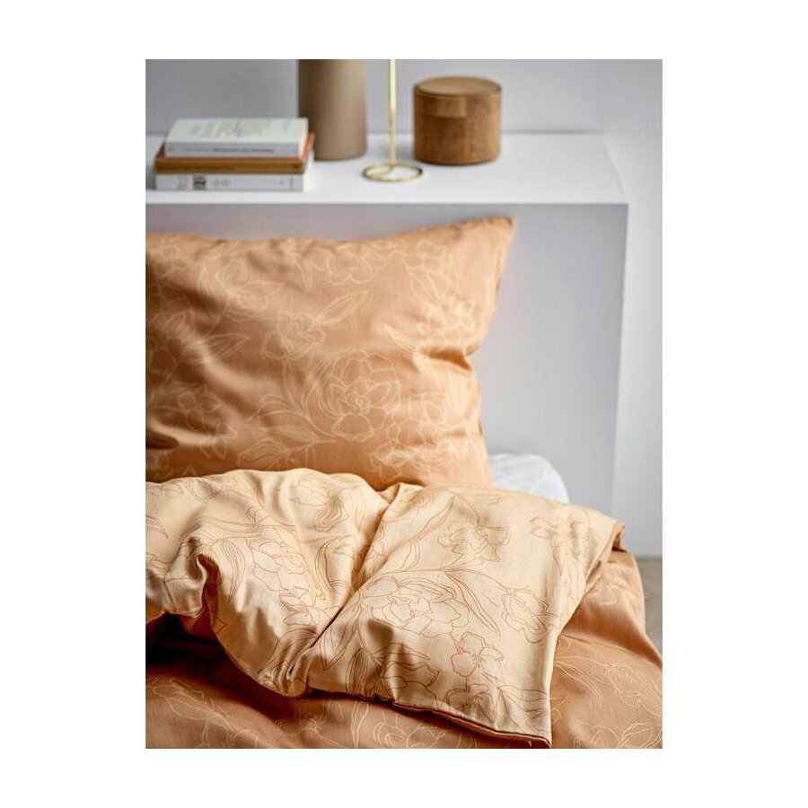 Södahl Organic Infinity Sengetj 140x200 cm, Camel