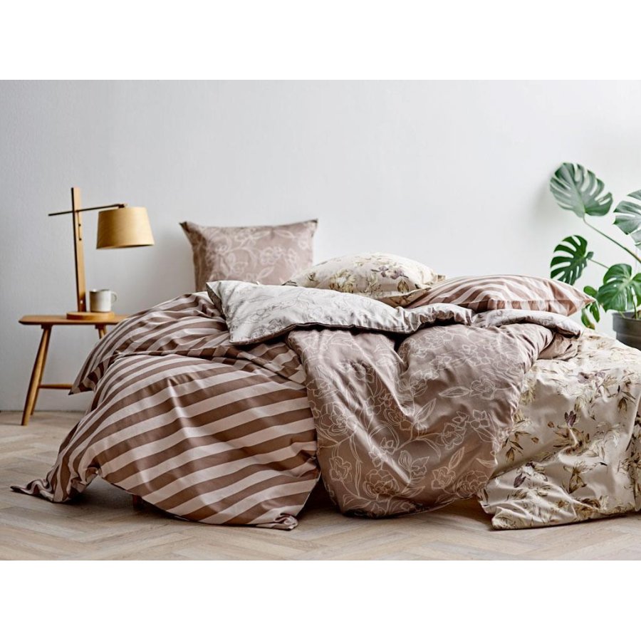 Södahl Organic Flower Burst Sengetj 140x220 cm, Beige