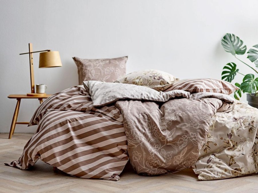 Södahl Organic Flower Burst Sengetj 140x220 cm, Beige