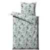 Södahl Organic Flower Burst Sengetj 140x200 cm, Teal
