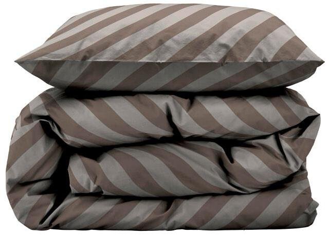 Södahl Organic Diagonal Sengetj 140x200 cm, Taupe