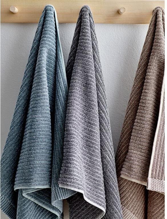 S&ouml;dahl Organic Melange H�ndkl�de 2 stk. 40x60 cm, Ash