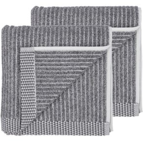 S&ouml;dahl Organic Melange H�ndkl�de 2 stk. 40x60 cm, Ash